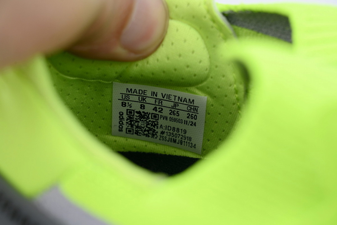 Green Grey 8880-11 Adidas UltraBoost 5 'Lucid Lemon Grey' - Image 8