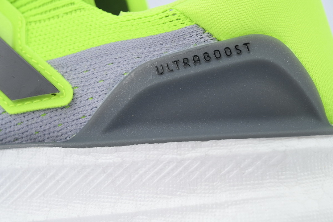 Green Grey 8880-11 Adidas UltraBoost 5 'Lucid Lemon Grey' - Image 9