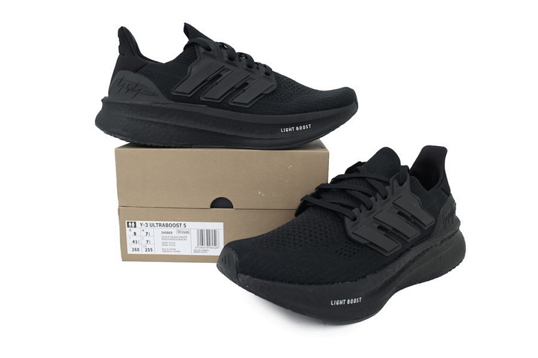 Adidas Y-3 UltraBoost 5 'Black' - Image 11