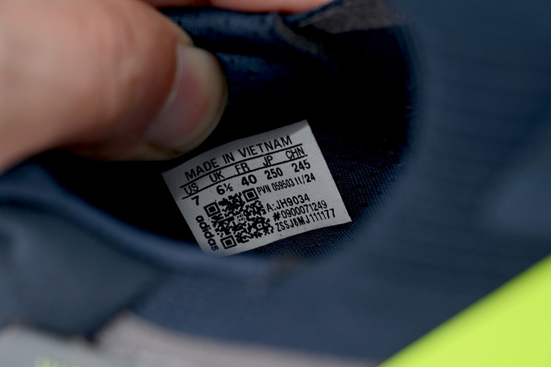Grey Green Blue 8860-11 Adidas UltraBoost 5X 'Aurora Ink Lucid Lemon' - Image 6