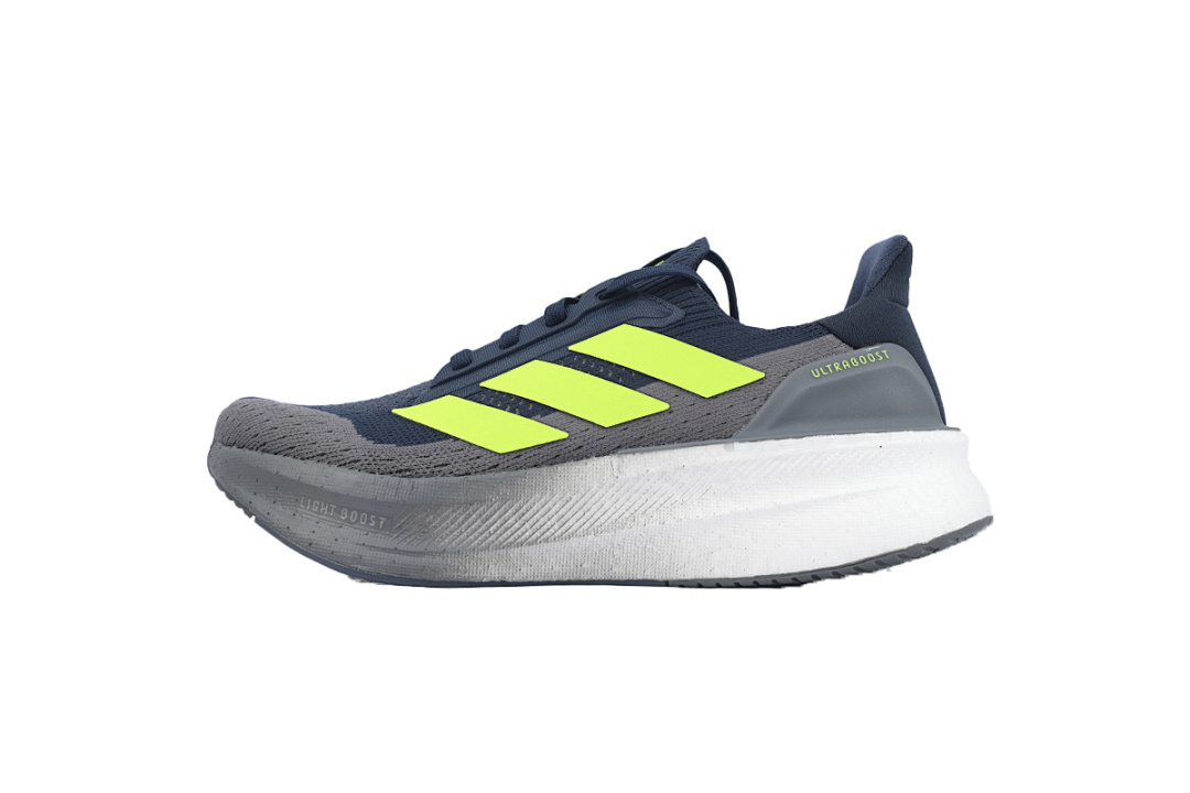 Grey Green Blue 8860-11 Adidas UltraBoost 5X 'Aurora Ink Lucid Lemon' - Image 10