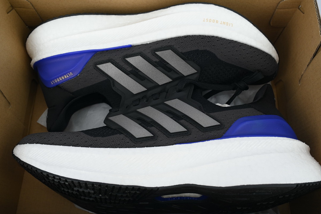 Black Blue 8880-13 Adidas Ultraboost 5 'Core Black Night Metallic Night Flash' - Image 2