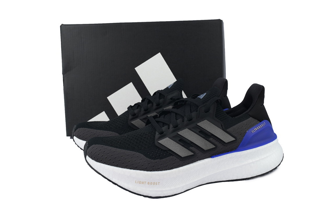 Black Blue 8880-13 Adidas Ultraboost 5 'Core Black Night Metallic Night Flash' - Image 3