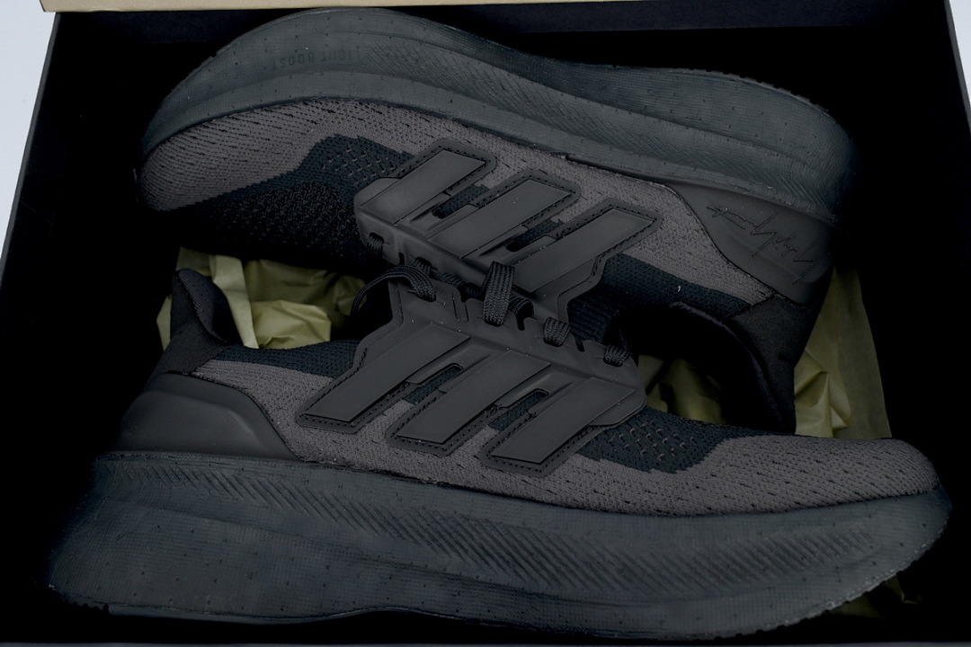 Y3Collab Adidas Y-3 Ultra Boost 5 'Carbon' J4 - Image 2