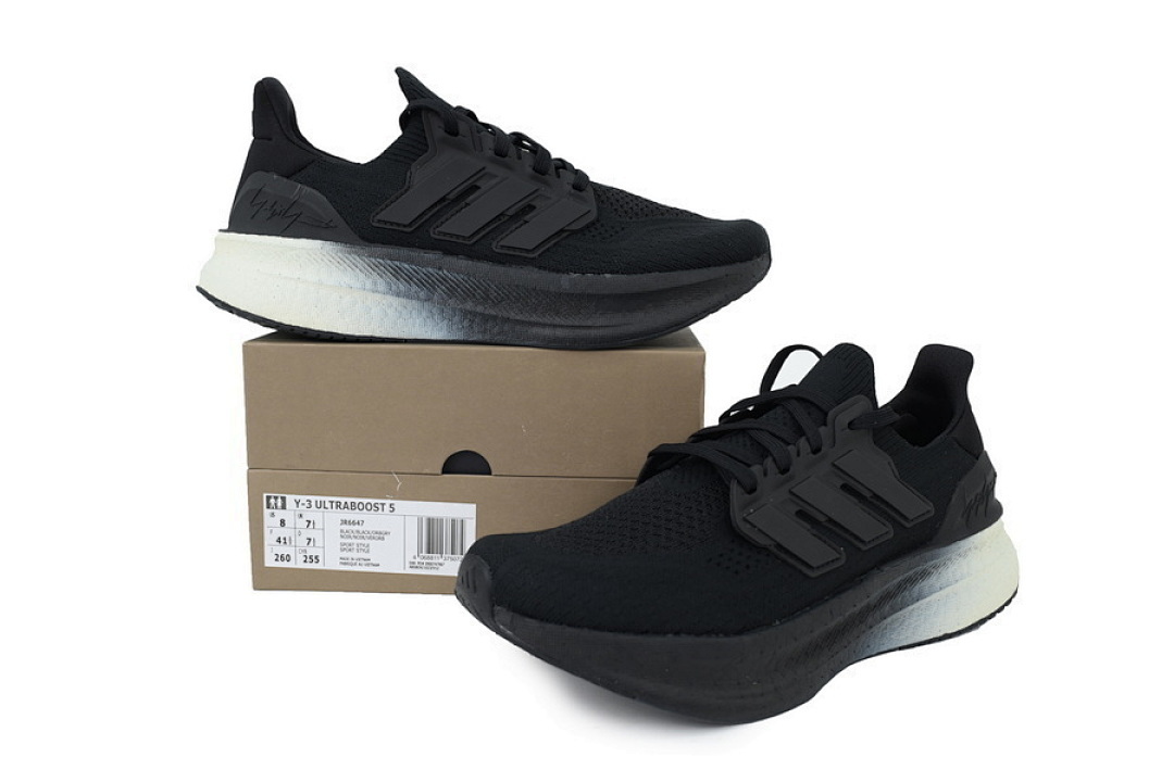Adidas Y-3 UltraBoost 5 'Black' - Image 12