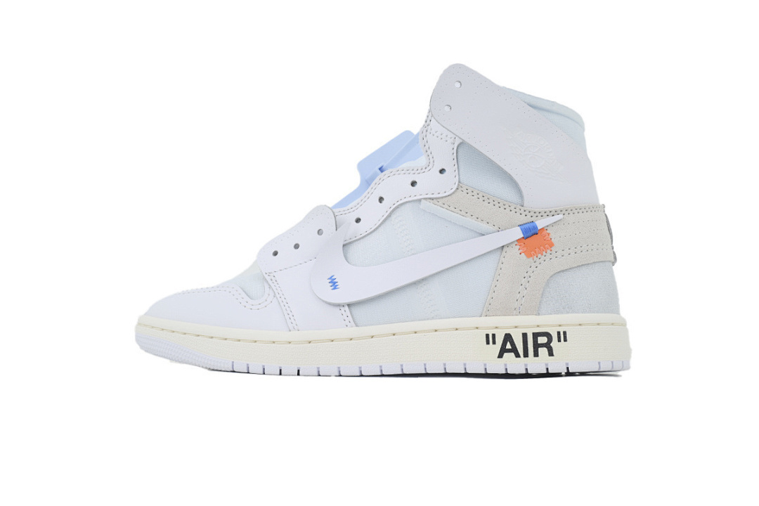 Off-White x Air Jordan 1 Retro High 'Alaska'