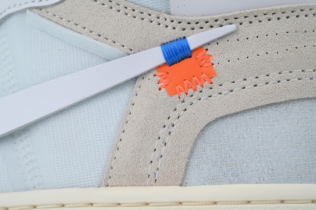 Off-White x Air Jordan 1 Retro High 'Alaska' - Image 11