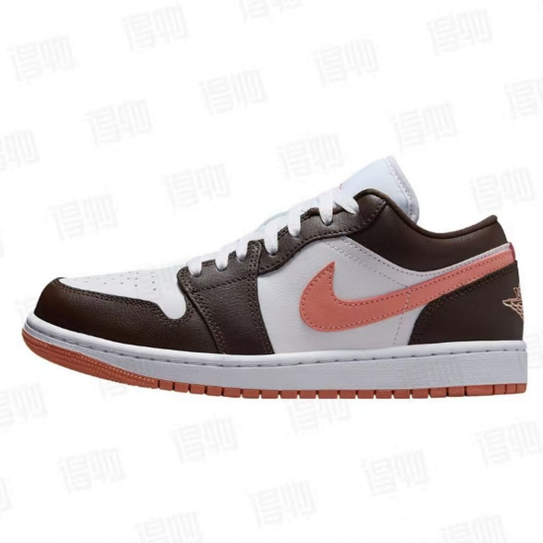 Air Jordan 1 Retro Low White Brown