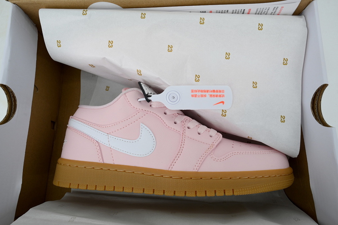 Wmns Air Jordan 1 Low 'Arctic Pink Gum' - Image 5