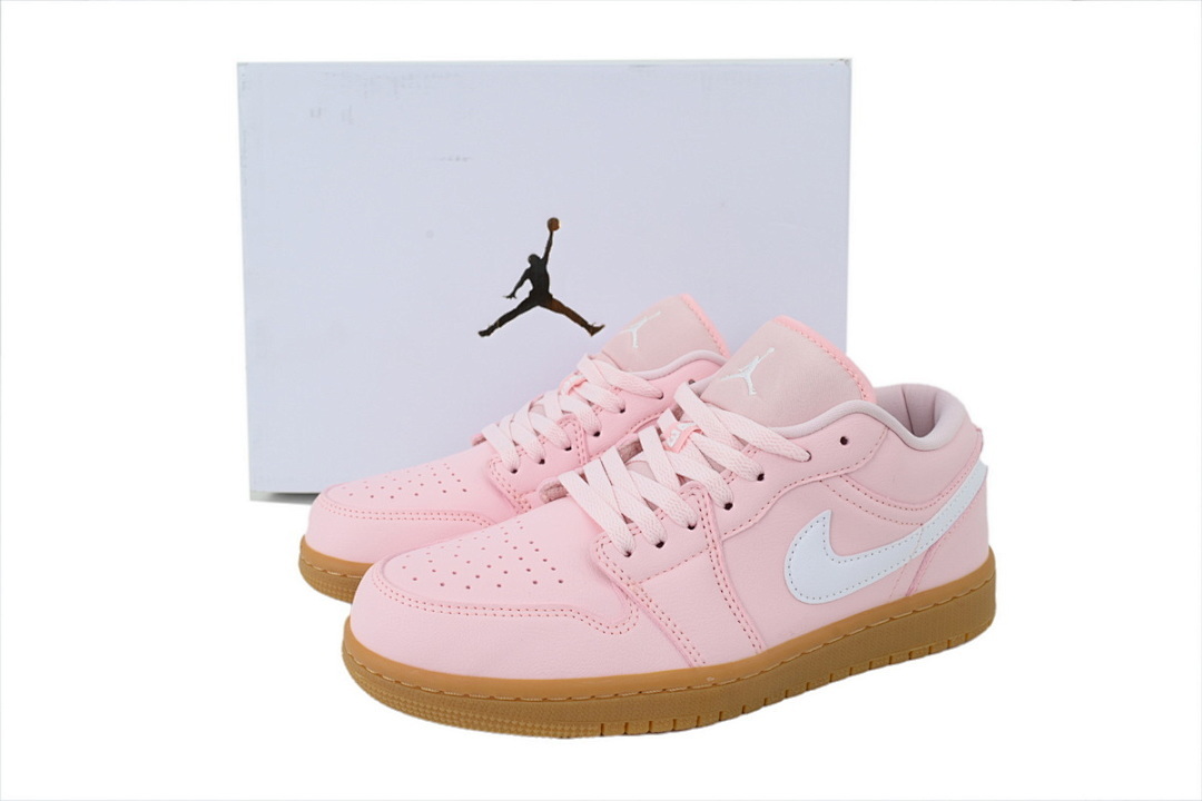 Wmns Air Jordan 1 Low 'Arctic Pink Gum' - Image 6