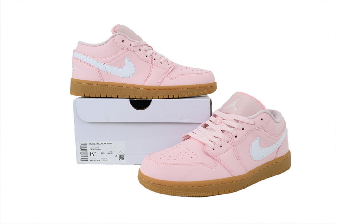 Wmns Air Jordan 1 Low 'Arctic Pink Gum' - Image 7