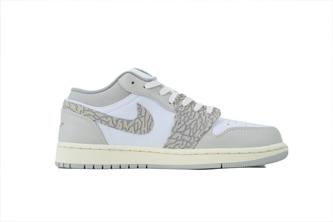 Air Jordan 1 Low Premium 'Elephant Print' - Image 8