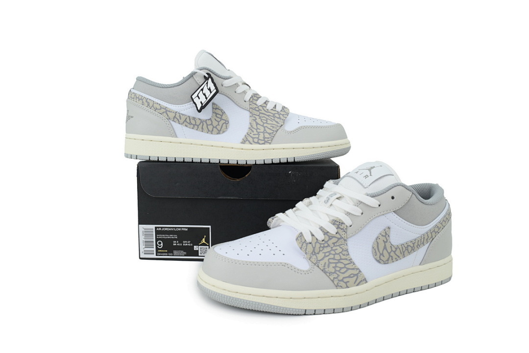 Air Jordan 1 Low Premium 'Elephant Print' - Image 11