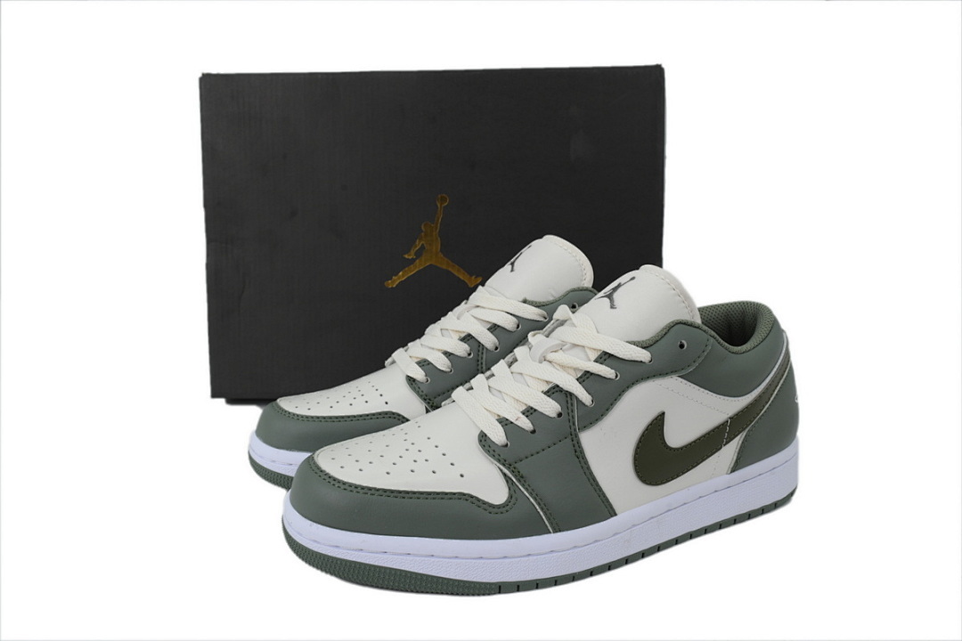 Green White -300 1 553558-300 Wmns Air Jordan 1 Green White - Image 8