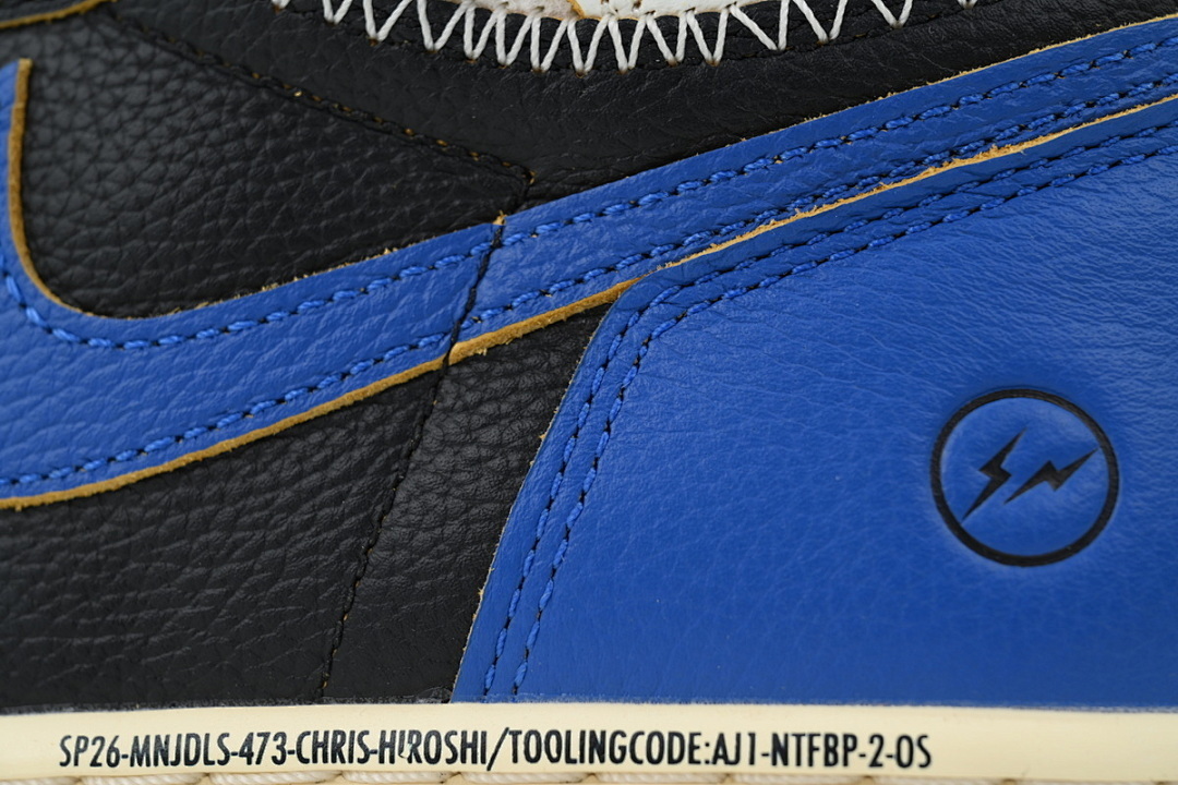 Fragment Design x Union LA x Air Jordan 1 Retro High 'Sport Ro - Image 5