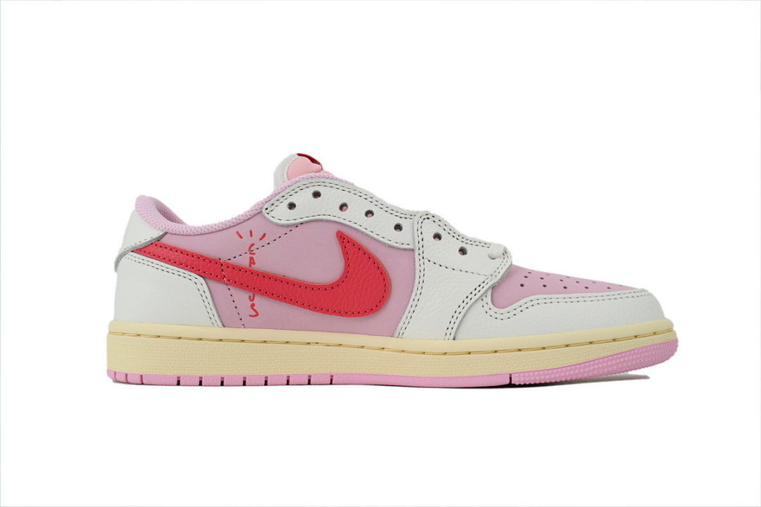 Travis Scott x Air Jordan 1 Low Red Low Hook - Image 6