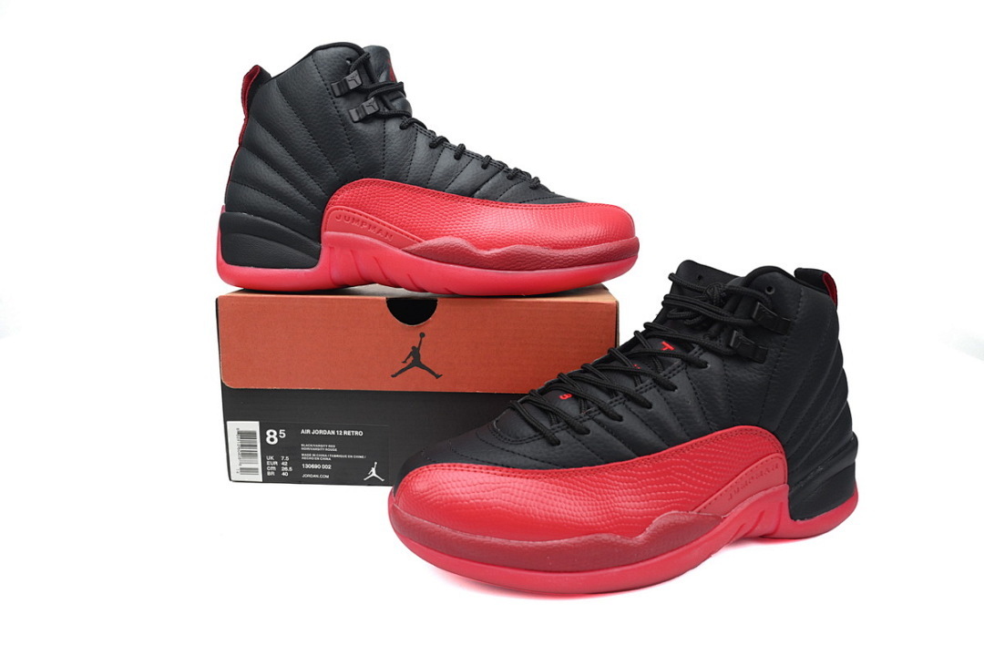 Bred 12 153265-065 Jordan Air Jordan 12 Retro FluGame 20 - Image 3