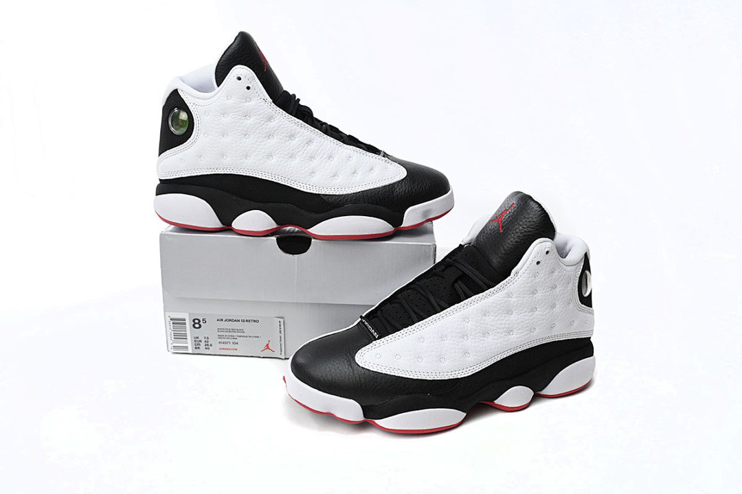 Black White Panda 13 414571-104 Air Jordan 13 Black and white Panda - Image 2