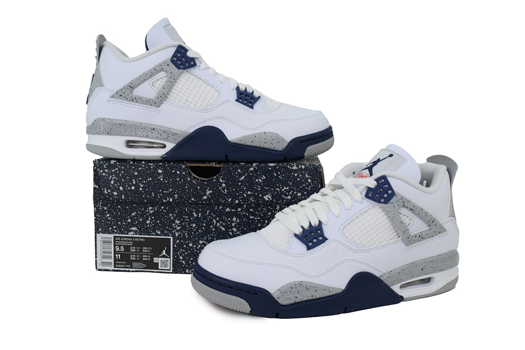 Air Jordan 4 Retro Midnight Navy - Image 8