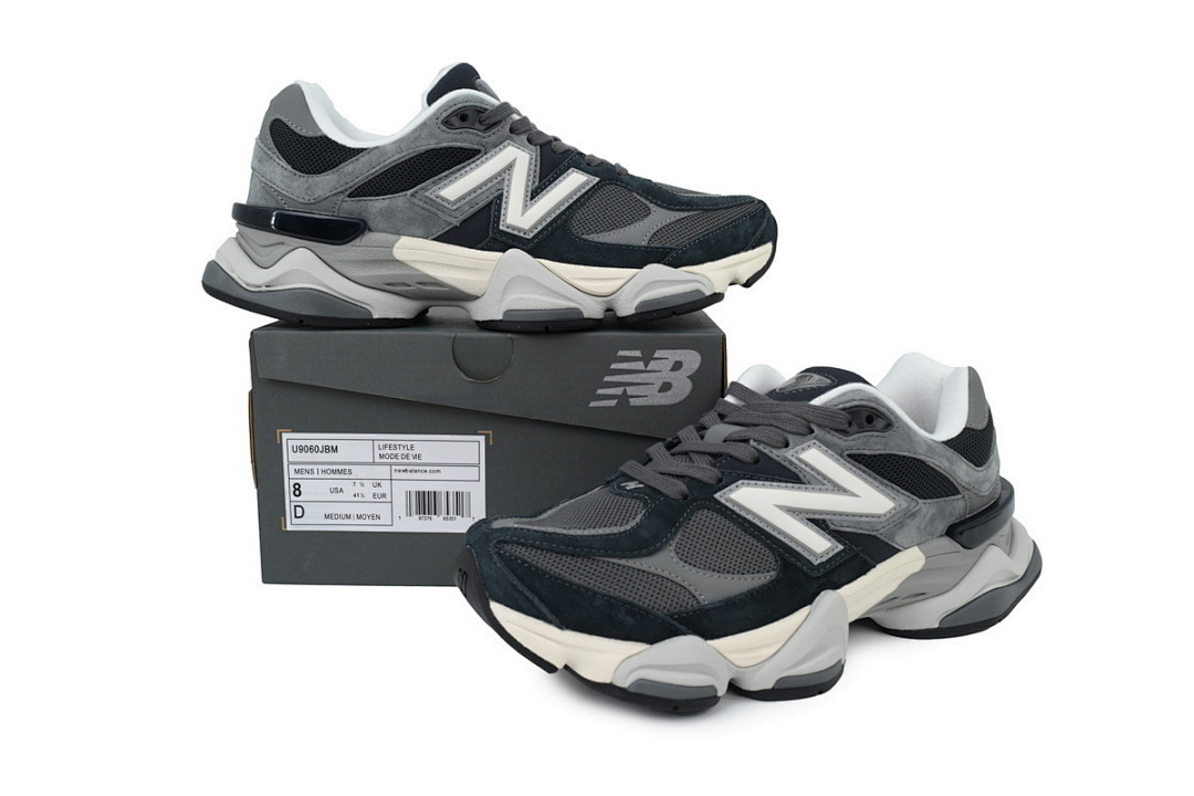 Black Grey -21 9060 U9060JBM New Balance 9060 'Dark Grey' - Image 2