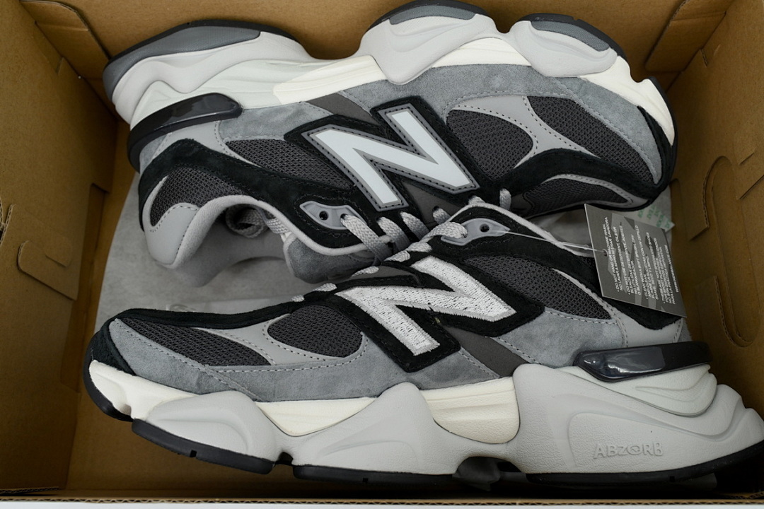 Black Grey -23 9060 U9060JBD 9060 Black-Gray - Image 3