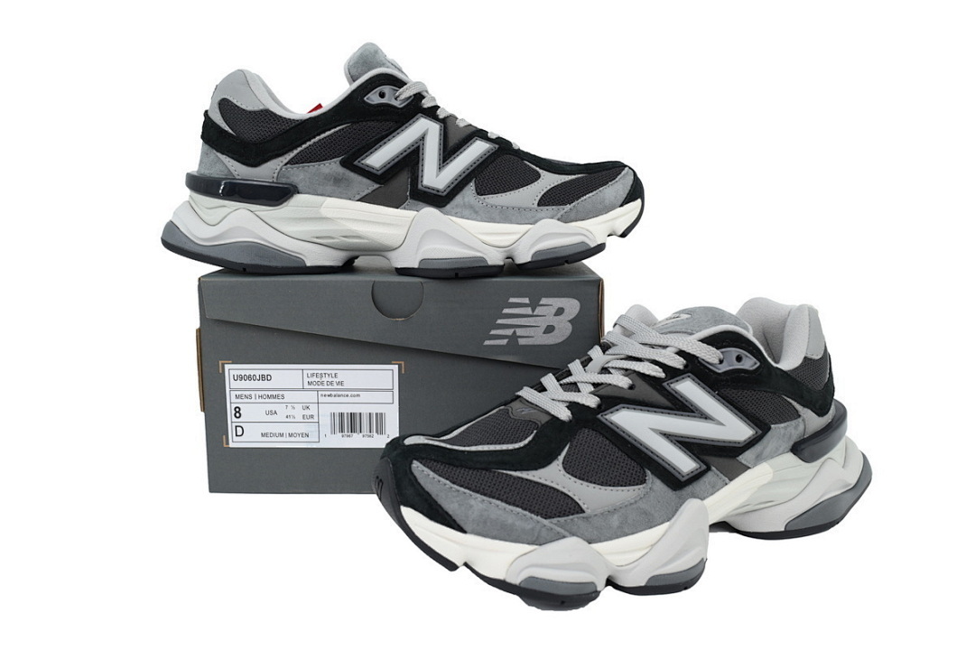 Black Grey -23 9060 U9060JBD 9060 Black-Gray - Image 10