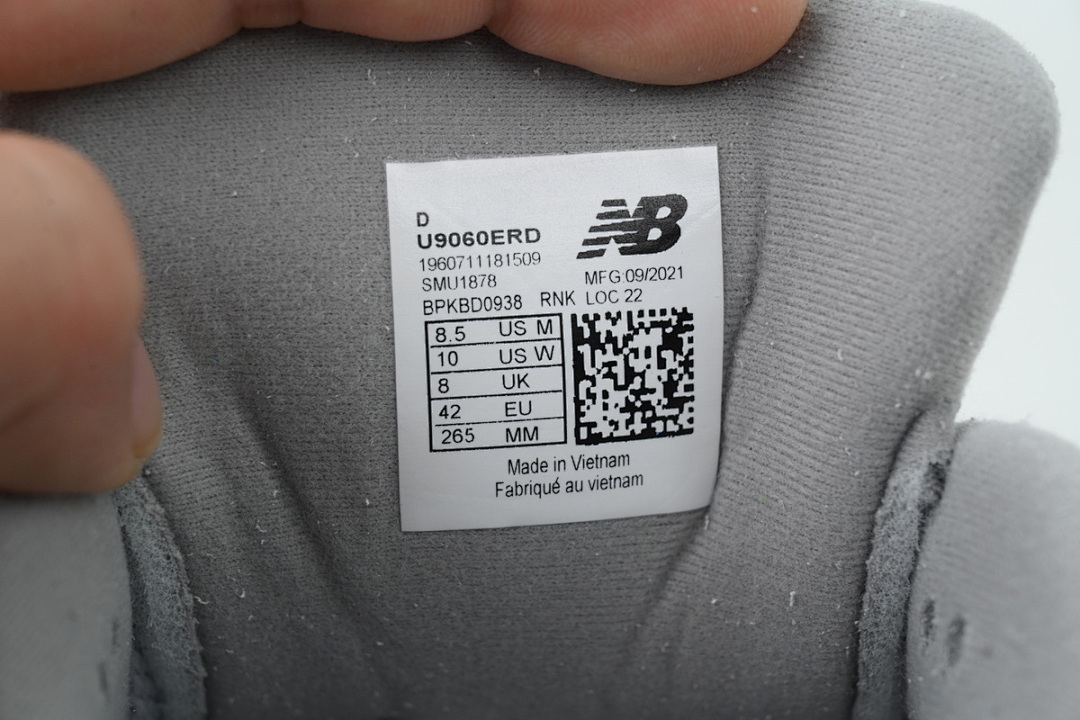 Grey -69 9060 U9060ERD New Balance 9060 'Slate Grey Raincloud' - Image 3