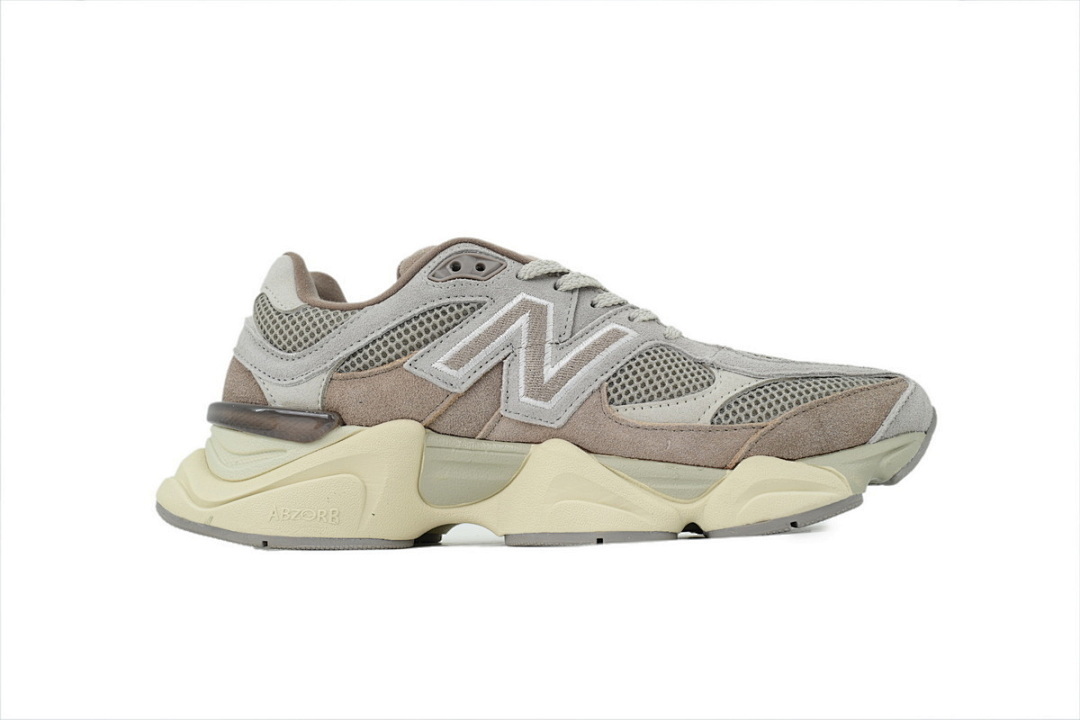 Grey Brown -71 9060 U9060ERC New Balance 9060 'Mushroom Arid Stone' - Image 3