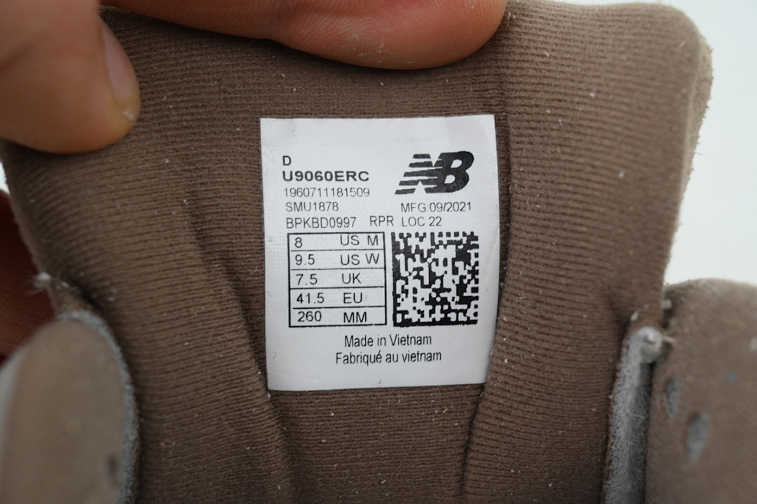 Grey Brown -71 9060 U9060ERC New Balance 9060 'Mushroom Arid Stone' - Image 8