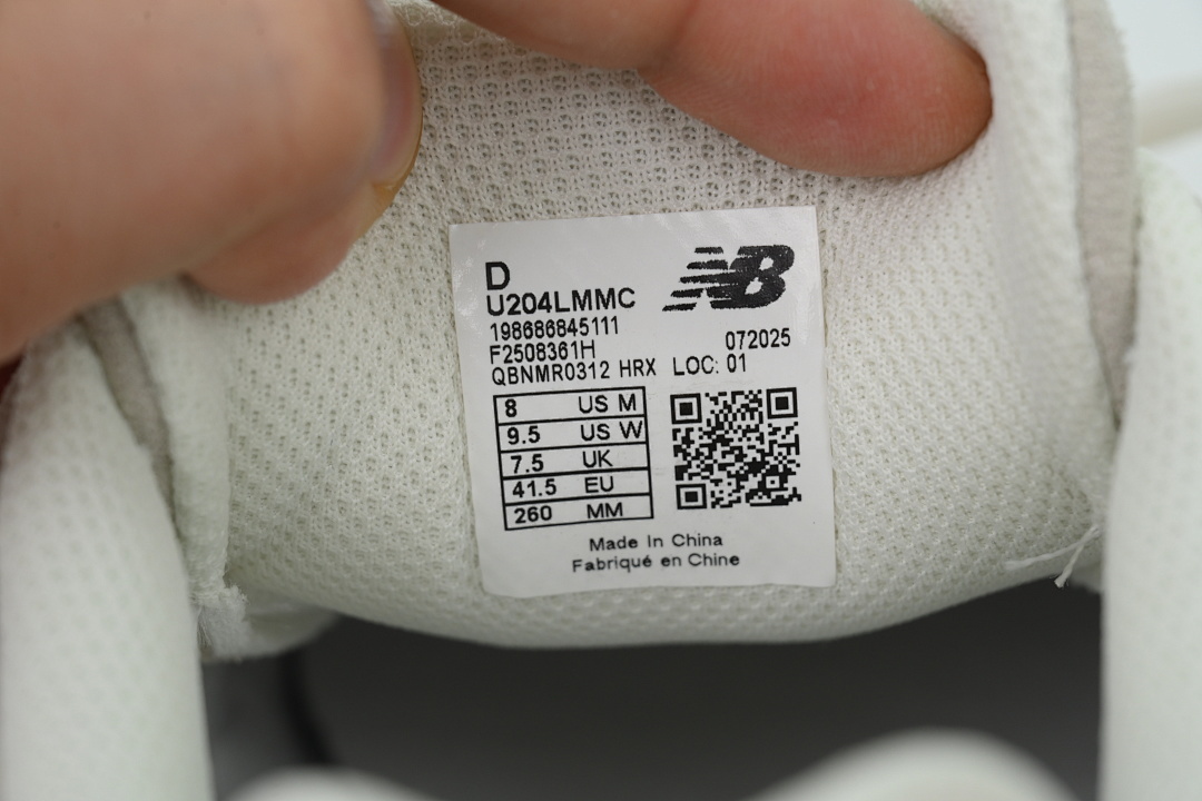 White LMMC U204 U204LMMC New Balance 204L 'Timberwolf Linen' - Image 4