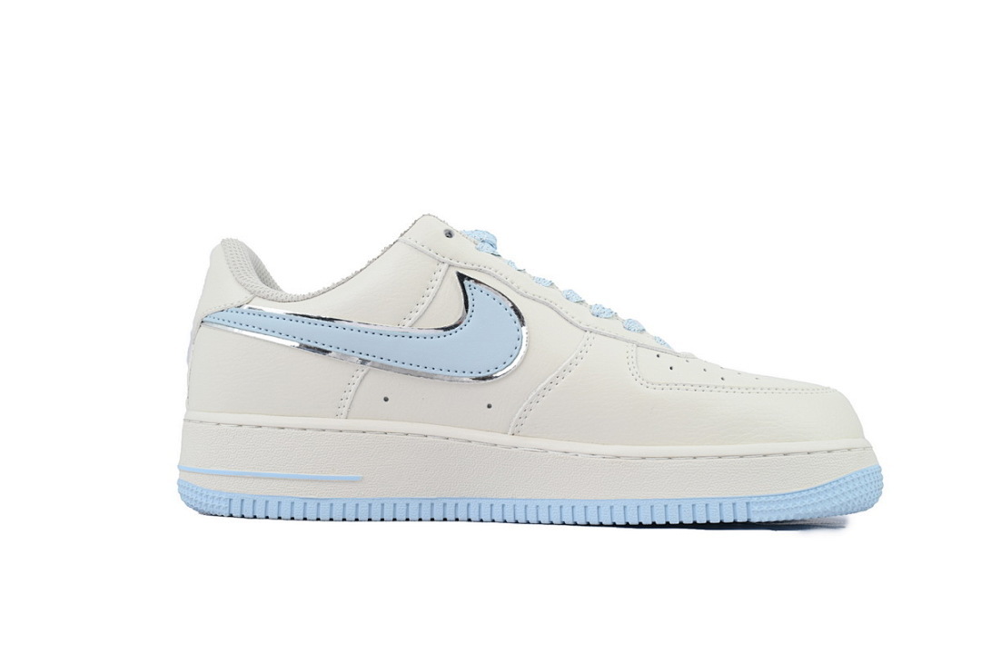 Nike Air Force 1 Single silver - Image 3