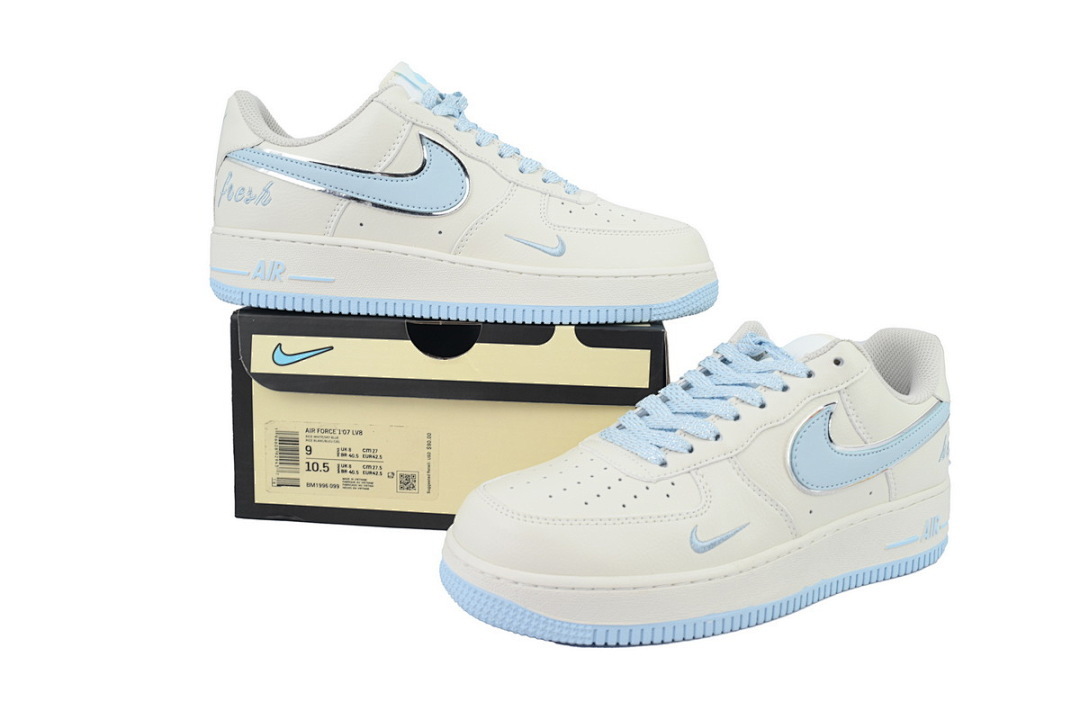 Nike Air Force 1 Single silver - Image 5