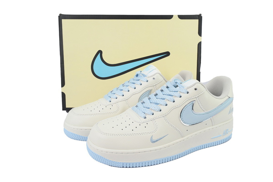 Nike Air Force 1 Single silver - Image 11