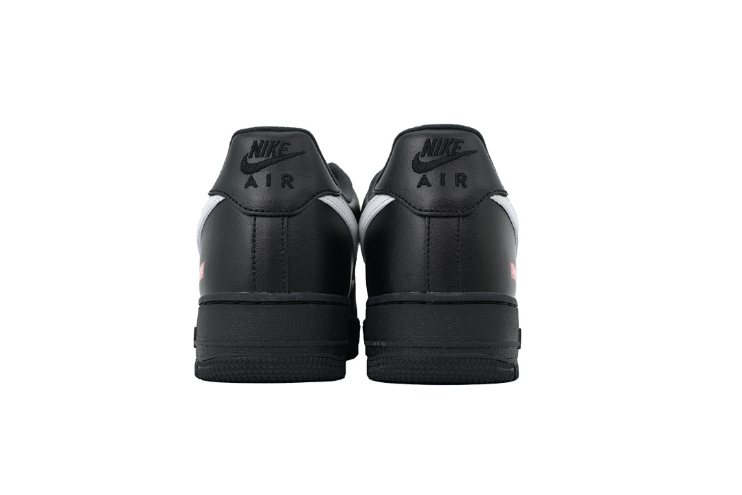 Nike Supreme x Air Force 1 Low Black Warrior Black And White - Image 2