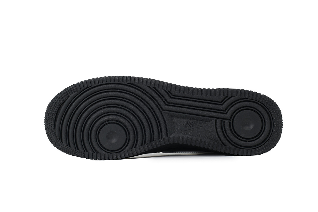 Nike Supreme x Air Force 1 Low Black Warrior Black And White - Image 4
