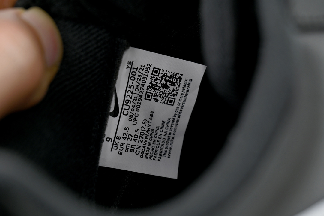 Nike Supreme x Air Force 1 Low Black Warrior Black And White - Image 8
