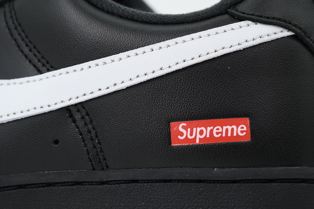 Nike Supreme x Air Force 1 Low Black Warrior Black And White - Image 10
