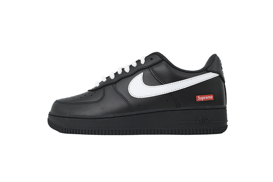 Nike Supreme x Air Force 1 Low Black Warrior Black And White - Image 11