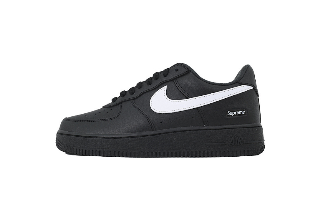 Nike Supreme x Air Force 1 Low 'Box Logo - Black White' - Image 12