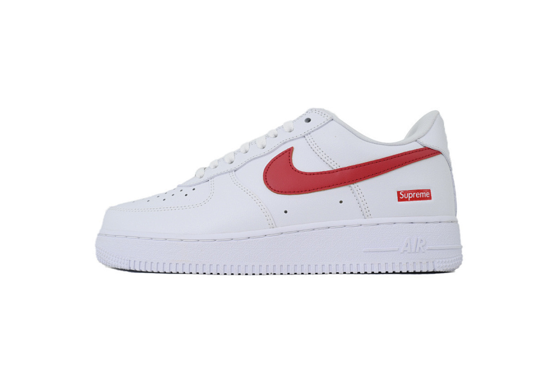 Supreme x Air Force 1 Low'Box Logo-Speed Red'Shanghai Exclusive - Image 2