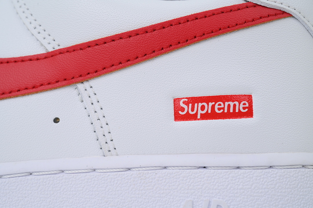Supreme x Air Force 1 Low'Box Logo-Speed Red'Shanghai Exclusive - Image 3