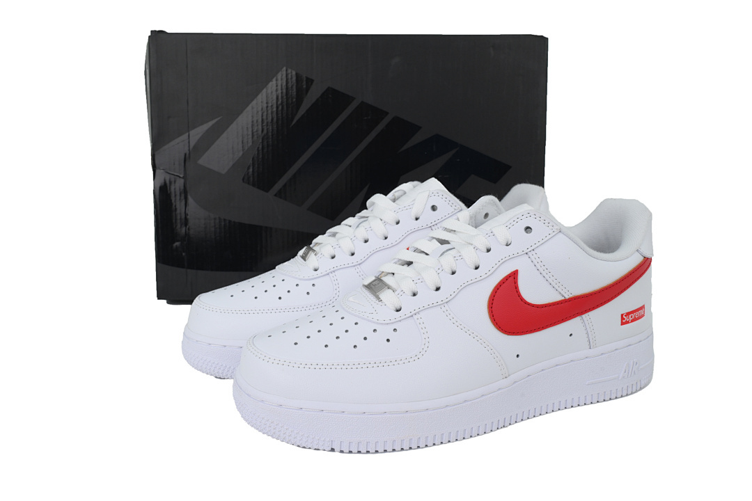 Supreme x Air Force 1 Low'Box Logo-Speed Red'Shanghai Exclusive - Image 11