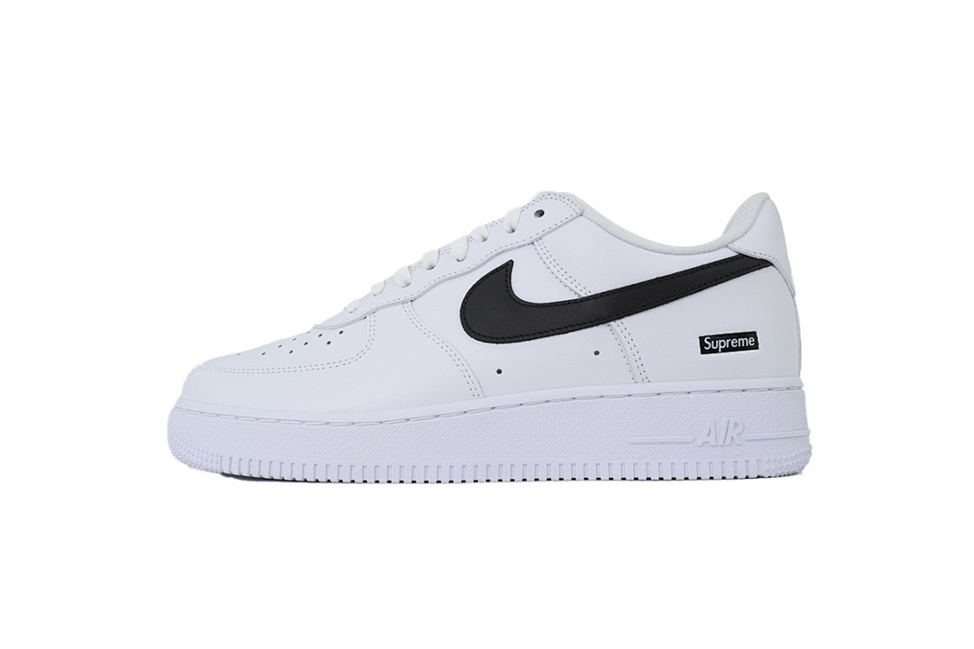 Nike Supreme x Air Force 1 Low 'Box Logo - White Black' - Image 11