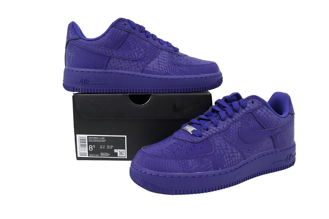 Kobe Bryant x Air Force 1 Low 'Court Purple' - Image 10