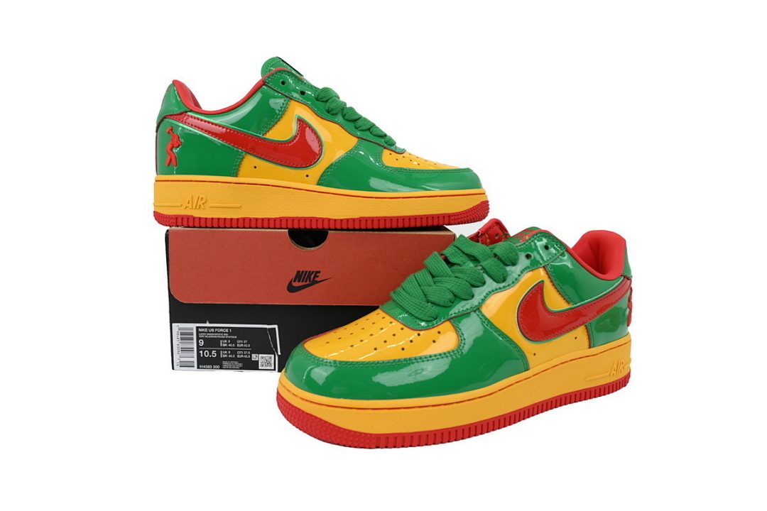 Lil Yachty x Air Force 1 Low 'Concrete Boys - Lucky Green' - Image 4