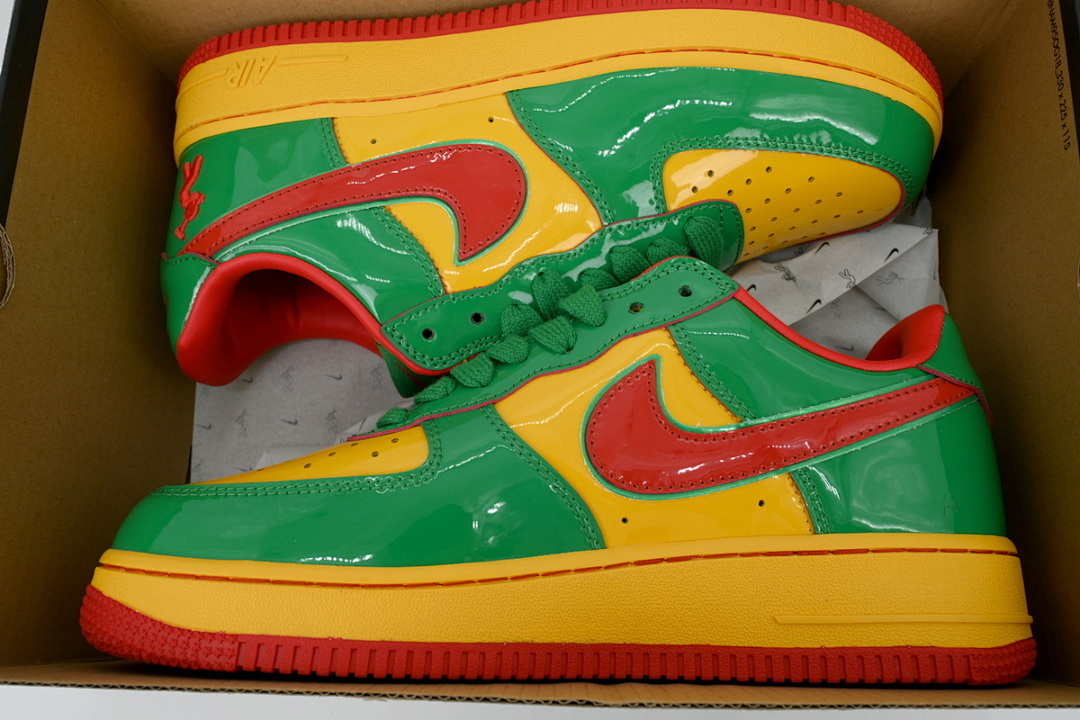 Lil Yachty x Air Force 1 Low 'Concrete Boys - Lucky Green' - Image 9