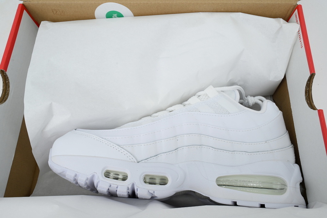 Nike Air Max 95 All White - Image 12