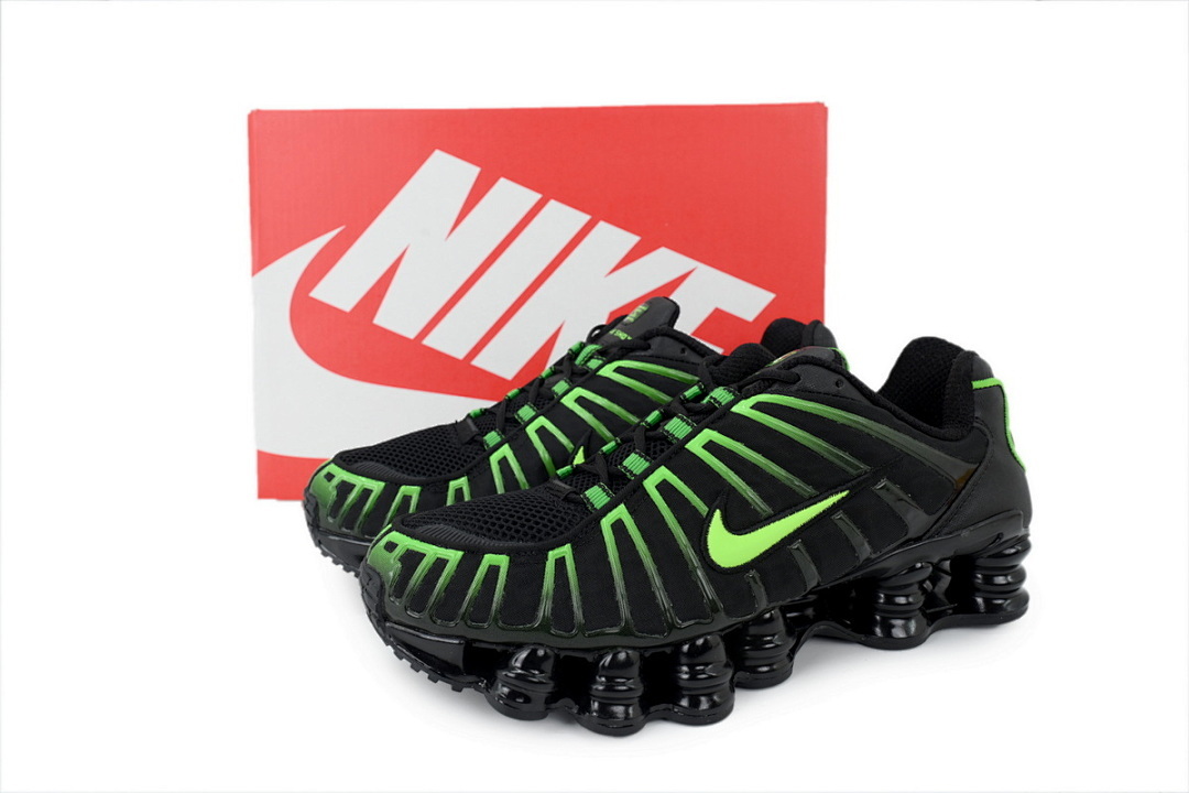 Nike Shox TL 'Black Neon' - Image 4