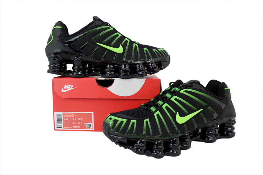 Nike Shox TL 'Black Neon' - Image 5