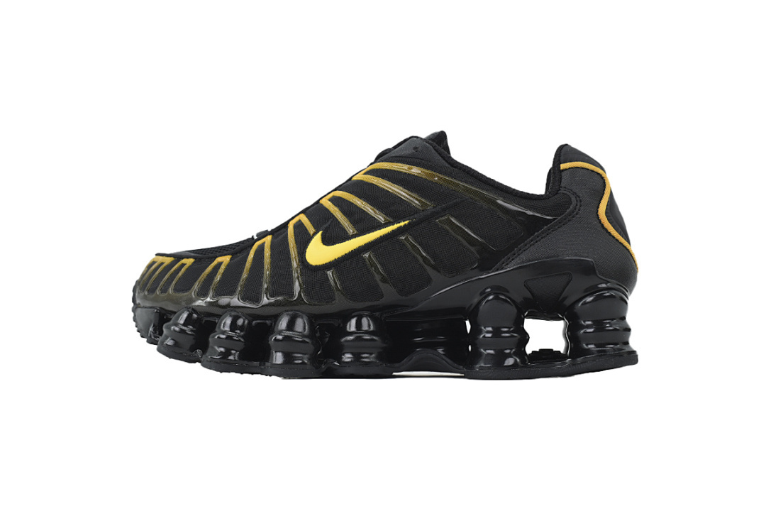 Nike Shox TL 'Black University Gold' - Image 3